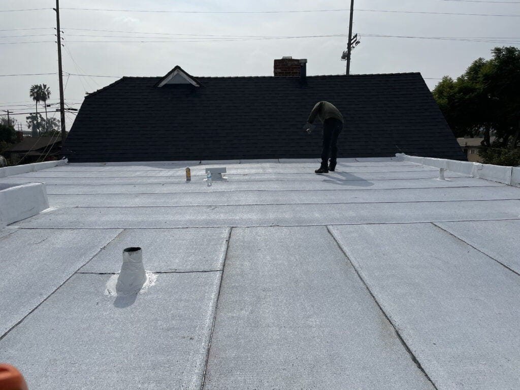 concrete roof tile repair