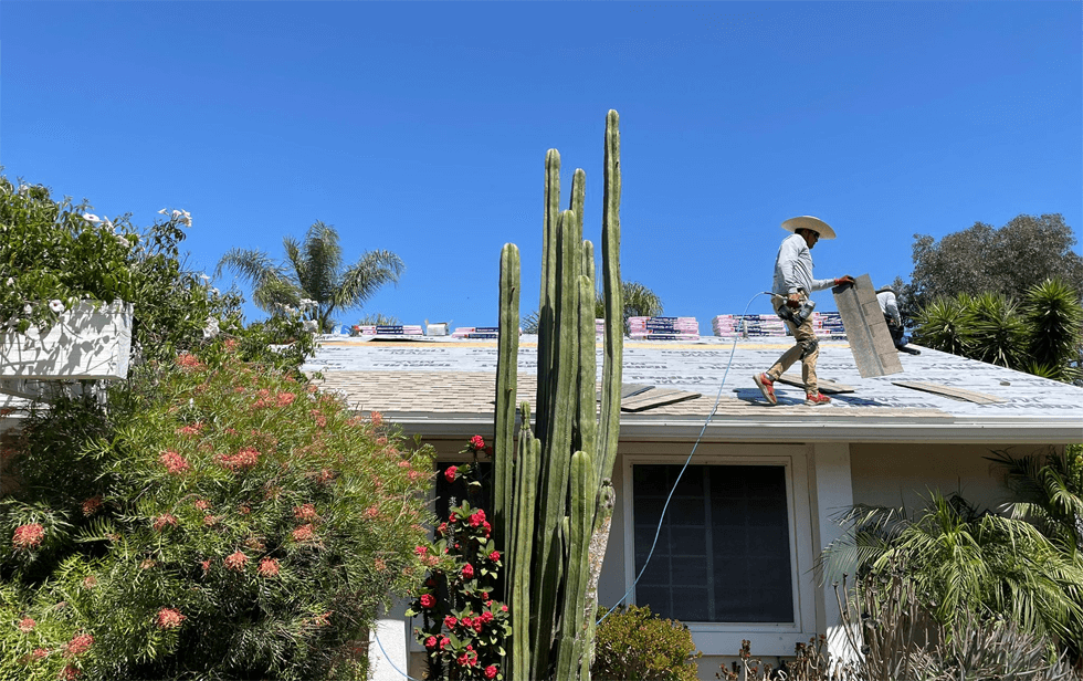 residential roof repair contractor in LA